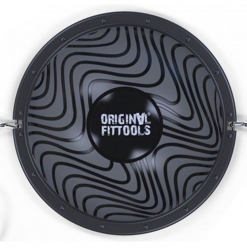 Полусфера гимнастическая надувная R3 с эспандерами и насосом Original Fit.Tools Полусфера гимнастическая надувная R3 с эспандерами и насосом Original Fit.Tools