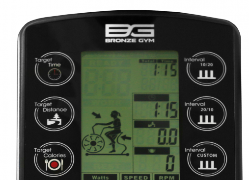 Аэробайк коммерческий BRONZE GYM A1000M PRO TURBO с мультипоручнями Аэробайк коммерческий BRONZE GYM A1000M PRO TURBO с мультипоручнями