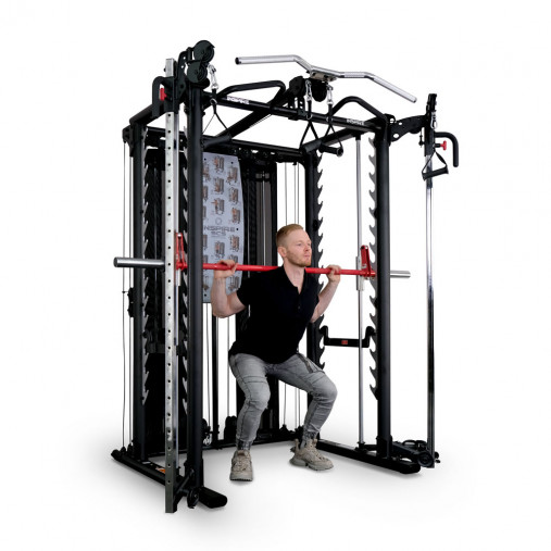 Многофункциональный силовой комплекс Inspire SCS Functional Trainer на базе Машины Смита с грузоблоками и турником Многофункциональный силовой комплекс Inspire SCS Functional Trainer на базе Машины Смита с грузоблоками и турником