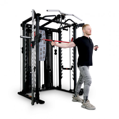 Многофункциональный силовой комплекс Inspire SCS Functional Trainer на базе Машины Смита с грузоблоками и турником Многофункциональный силовой комплекс Inspire SCS Functional Trainer на базе Машины Смита с грузоблоками и турником