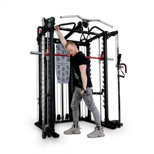 Многофункциональный силовой комплекс Inspire SCS Functional Trainer на базе Машины Смита с грузоблоками и турником Многофункциональный силовой комплекс Inspire SCS Functional Trainer на базе Машины Смита с грузоблоками и турником