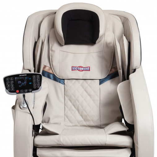 Массажное кресло VictoryFit VF-M68 Beige (цвет обивки: бежевый)