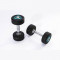 Гантели в уретане LIVEPRO Studio Dumbbells 10 кг, черный/синий