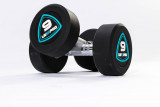 Гантели в уретане LIVEPRO Studio Dumbbells 3 кг, черный/синий