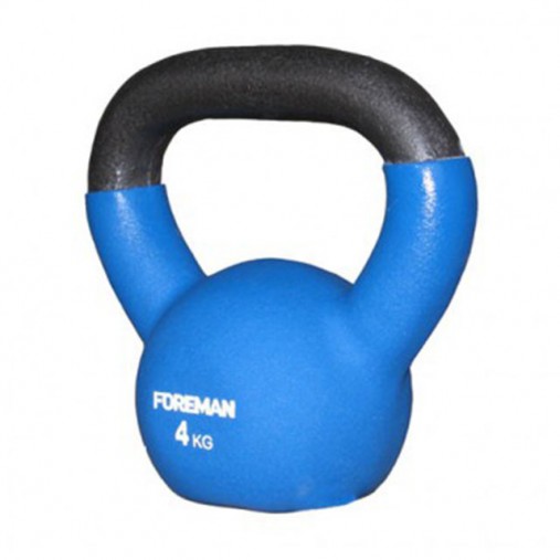 Гиря двухцветная FOREMAN FM/TTK-4, вес: 4 кг Гиря двухцветная FOREMAN FM/TTK-4, вес: 4 кг