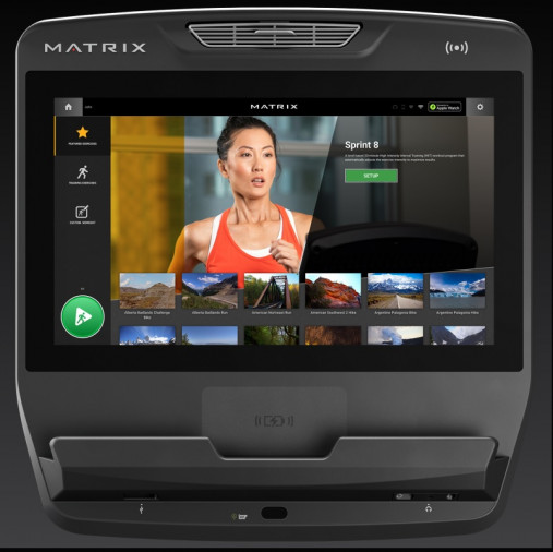 Беговая дорожка Matrix Endurance. Консоль Touch XL