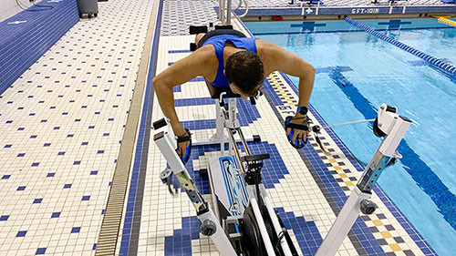 Тренажер для плавания Kayak Pro SwimFAST PRO Ergometr в комплекте с консолью (ANT+ Heart Rate)