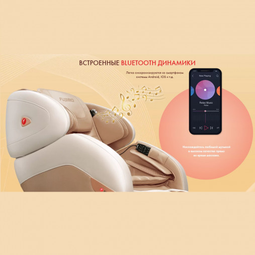 Массажное кресло FUJIMO QI F633 Графит Массажное кресло FUJIMO QI F633 Графит