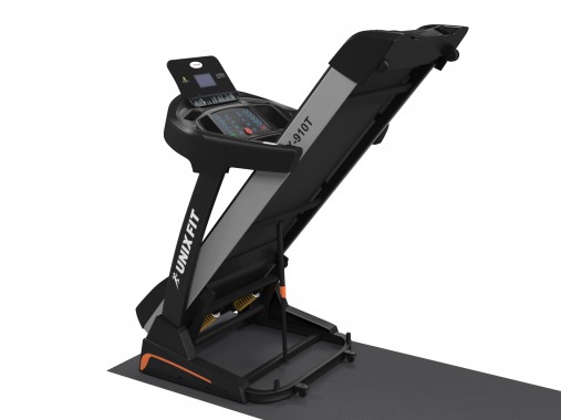 Беговая дорожка в сложенном виде Беговая дорожка в сложенном виде