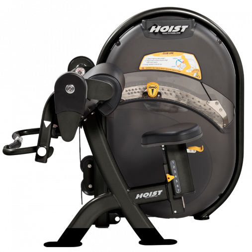 Силовой тренажер Бицепс сидя HOIST CL-3102 (матовый черный/черный) грузоблочный со встроенным стеком 91 кг Силовой тренажер Бицепс сидя HOIST CL-3102 (матовый черный/черный) грузоблочный со встроенным стеком 91 кг