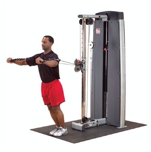 Body-Solid DPCC-SF - многофункциональная вертикальная регулируемая тросовая станция серии ProDual. 