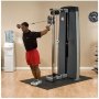 Полукроссовер / Силовой тросовый тренажер Body-Solid Pro-Dual DPCC-SF
