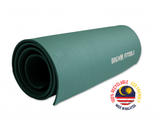Мат для аэробики 6 мм зеленый OFT Мат для аэробики 6 мм зеленый OFT