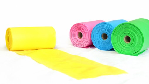 Эластичная лента TPE жёлтого цвета Original FitTools 12м Эластичная лента TPE жёлтого цвета Original FitTools 12м