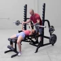 Силовая стойка Body-Solid ProClub GPR370B для жимов и приседов со штангой (черная)
