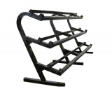 Подставка PERFORM BETTER под гексагональные гантели 3-х уровневая на 15 пар Подставка PERFORM BETTER под гексагональные гантели 3-х уровневая на 15 пар