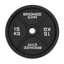 Диск олимпийский BRONZE GYM чугунный 15 кг окрашенный 51 мм.
