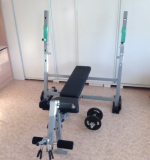 Универсальная скамья со стойками для жима Body Solid POB44