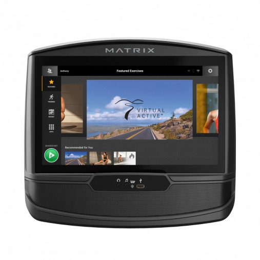 Беговая дорожка домашняя Matrix TF50XIR с 16-дюймовым сенсорным дисплеем