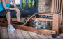 Гребной тренажер водный WaterRower Classic 300 с дисплеем S4 (материал рамы: орех)