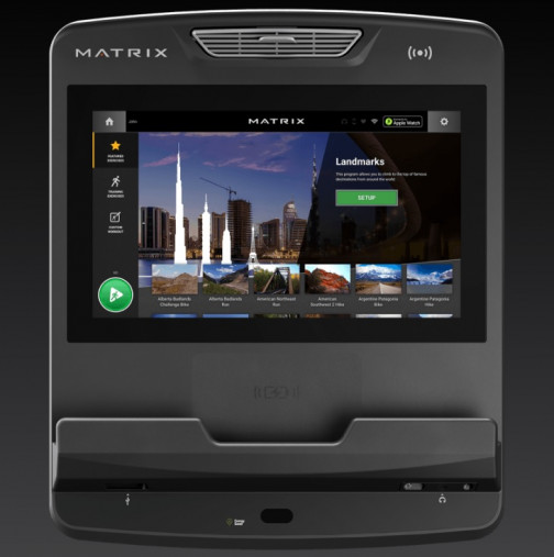 Лестница-степпер Matrix Lifestyle ClimbMill. Консоль Touch Base