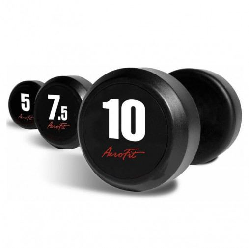 Набор обрезиненных гантелей AFDB27.5-37.5 AeroFit Набор обрезиненных гантелей AFDB27.5-37.5 AeroFit