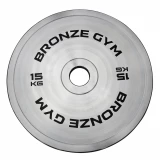 Диск олимпийский BRONZE GYM стальной 15 кг