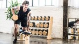 NOHrD DumbBells Набор гантелей со стойкой (Ясень)