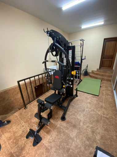 Многофункциональный тренажер с жимом ногами REBEL G9LP (на базе Rebel G7 и опции Жим ногами) Многофункциональный тренажер с жимом ногами REBEL G9LP (на базе Rebel G7 и опции Жим ногами)