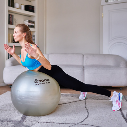 Гимнастический мяч TOGU ABS Powerball 55 см цветной Гимнастический мяч TOGU ABS Powerball 55 см цветной