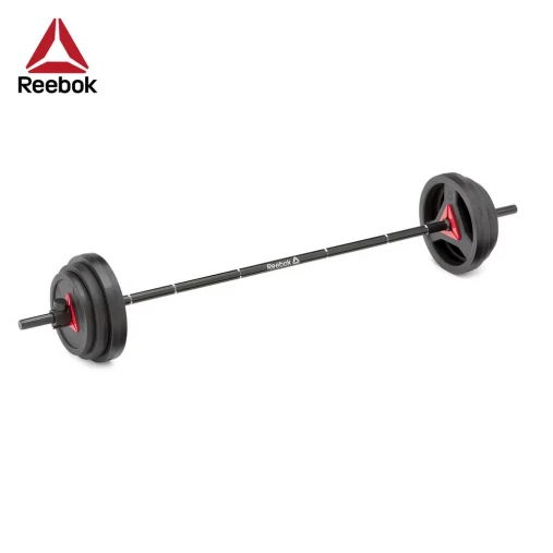 Штанга разборная для аэробики REEBOK Weight Set, 20 кг (гриф 140 см, втулка 25мм, хват 25 мм) Штанга разборная для аэробики REEBOK Weight Set, 20 кг (гриф 140 см, втулка 25мм, хват 25 мм)