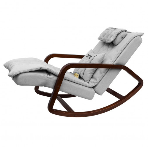 Массажное кресло-качалка OTO Grand Life OT2007 Серый (Рогожка) Массажное кресло-качалка OTO Grand Life OT2007 Серый (Рогожка)