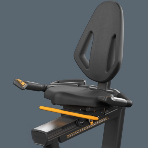 Горизонтальный велотренажер Matrix Endurance. Консоль Touch Base Горизонтальный велотренажер Matrix Endurance. Консоль Touch Base