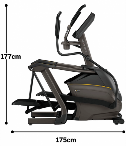 Эллиптический эргометр домашний Matrix E50XIR с большим сенсорным дисплеем Эллиптический эргометр домашний Matrix E50XIR с большим сенсорным дисплеем