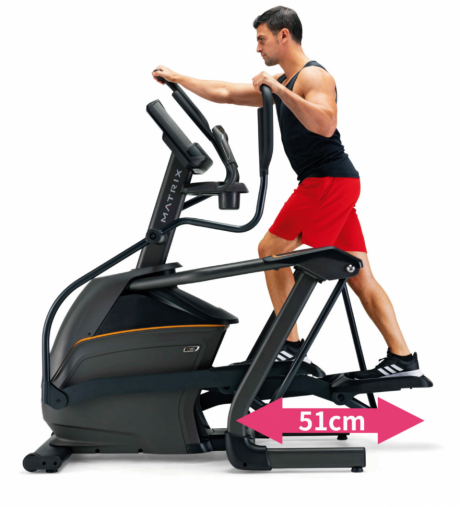 Эллиптический эргометр домашний Matrix E50XIR с большим сенсорным дисплеем Эллиптический эргометр домашний Matrix E50XIR с большим сенсорным дисплеем