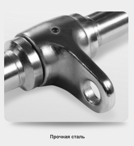 Рукоятка для тяги BRONZE GYM прямая 51 см (Гриф для тяги прямой) BGH16 Рукоятка для тяги BRONZE GYM прямая 51 см (Гриф для тяги прямой) BGH16