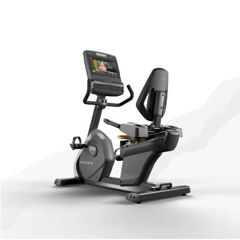 Горизонтальный велотренажер Matrix Performance. Консоль Touch Горизонтальный велотренажер Matrix Performance. Консоль Touch