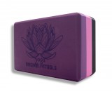 Блок для йоги трехцветный премиум в коробке Original Fit.Tools FT-3DBLOCK