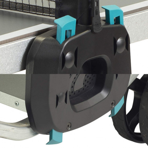 Всепогодный теннисный стол CORNILLEAU SPORT 100X Crossover 4 мм, с сеткой (темно-серый)