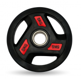 Диск обрезиненный c хватом UNIX Fit PRO 5 кг, 51 мм, олимпийский, красный