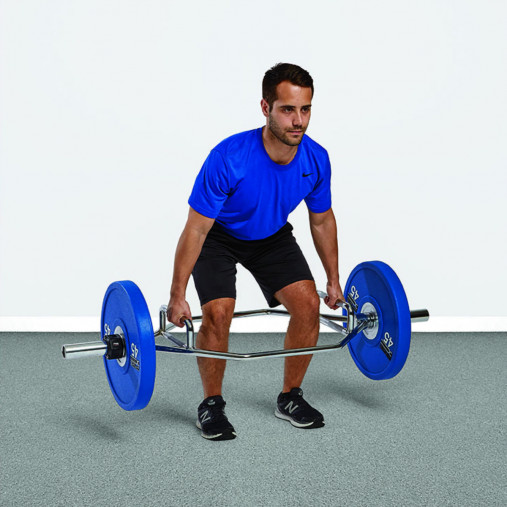 Гриф олимпийский Трэп PERFORM BETTER Olympic Combo Hex Bar длина 142 см, вес 23 кг Гриф олимпийский Трэп PERFORM BETTER Olympic Combo Hex Bar длина 142 см, вес 23 кг