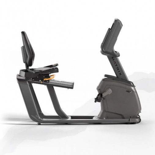Горизонтальный велотренажер Matrix Lifestyle. Консоль Touch Горизонтальный велотренажер Matrix Lifestyle. Консоль Touch