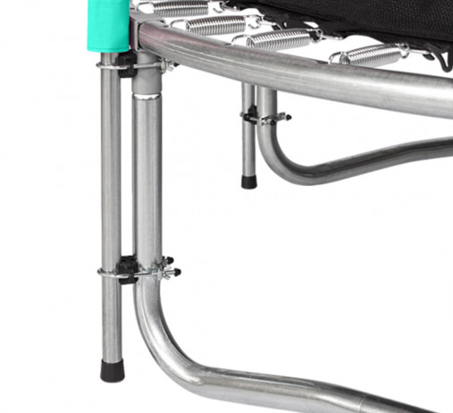 Каркас батута в сборе может выдерживать статическую нагрузку до 500 кг. Каркас батута в сборе может выдерживать статическую нагрузку до 500 кг.