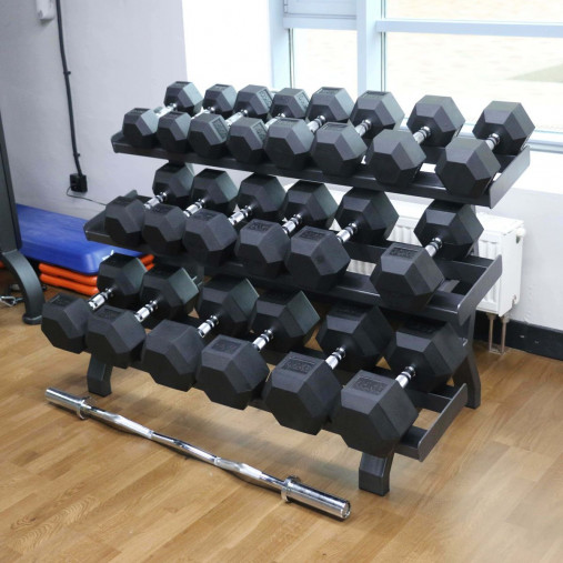 Стойка для гантелей (на 15 пар) TANGEN A15500 Стойка для гантелей (на 15 пар) TANGEN A15500