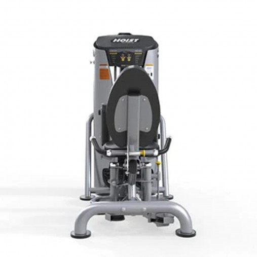 Tpeнaжep грузоблочный HOIST HD-3800 на Приводящие и Отводящие мышцы ног (цвета рамы: черный / обивка: черный), обновленная модель 2025