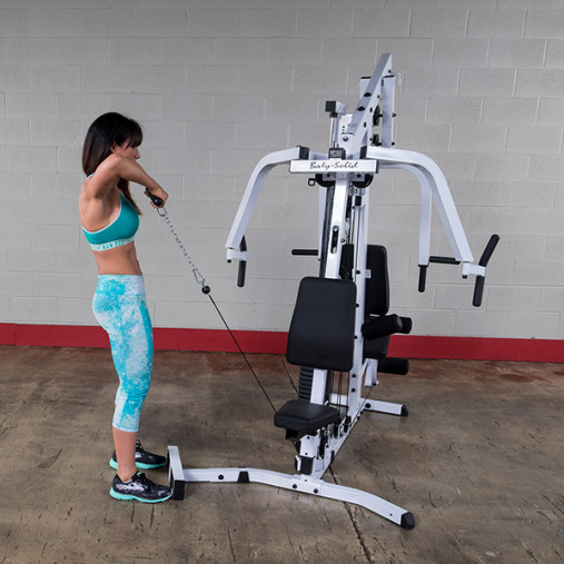 Многофункциональный силовой тренажер Body-Solid EXM2500S мультистанция двухпозиционная со стеком 95кг Многофункциональный силовой тренажер Body-Solid EXM2500S мультистанция двухпозиционная со стеком 95кг