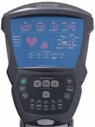Эллиптический тренажер Octane Fitness xR6ce, 10 программ
