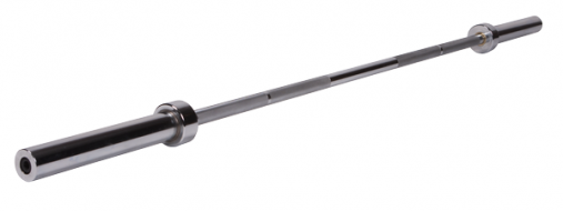 Штанга олимпийская наборная 90 кг OFT (диски 50 мм с двумя хватами (2hgp), гриф олимп. хром. 220 см)