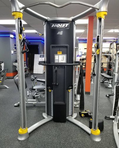 Силовой мультикомплекс функциональный тренажер Hoist Mi6 (максимальная комплектация, два стека по 91 кг) Силовой мультикомплекс функциональный тренажер Hoist Mi6 (максимальная комплектация, два стека по 91 кг)