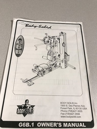 Силовой мультицентр Body Solid G6B со встроенный стеком 95 кг Силовой мультицентр Body Solid G6B со встроенный стеком 95 кг